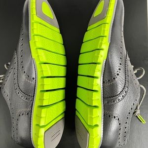 Cole Haan Zerogrand Wingtip Derby In Pavement